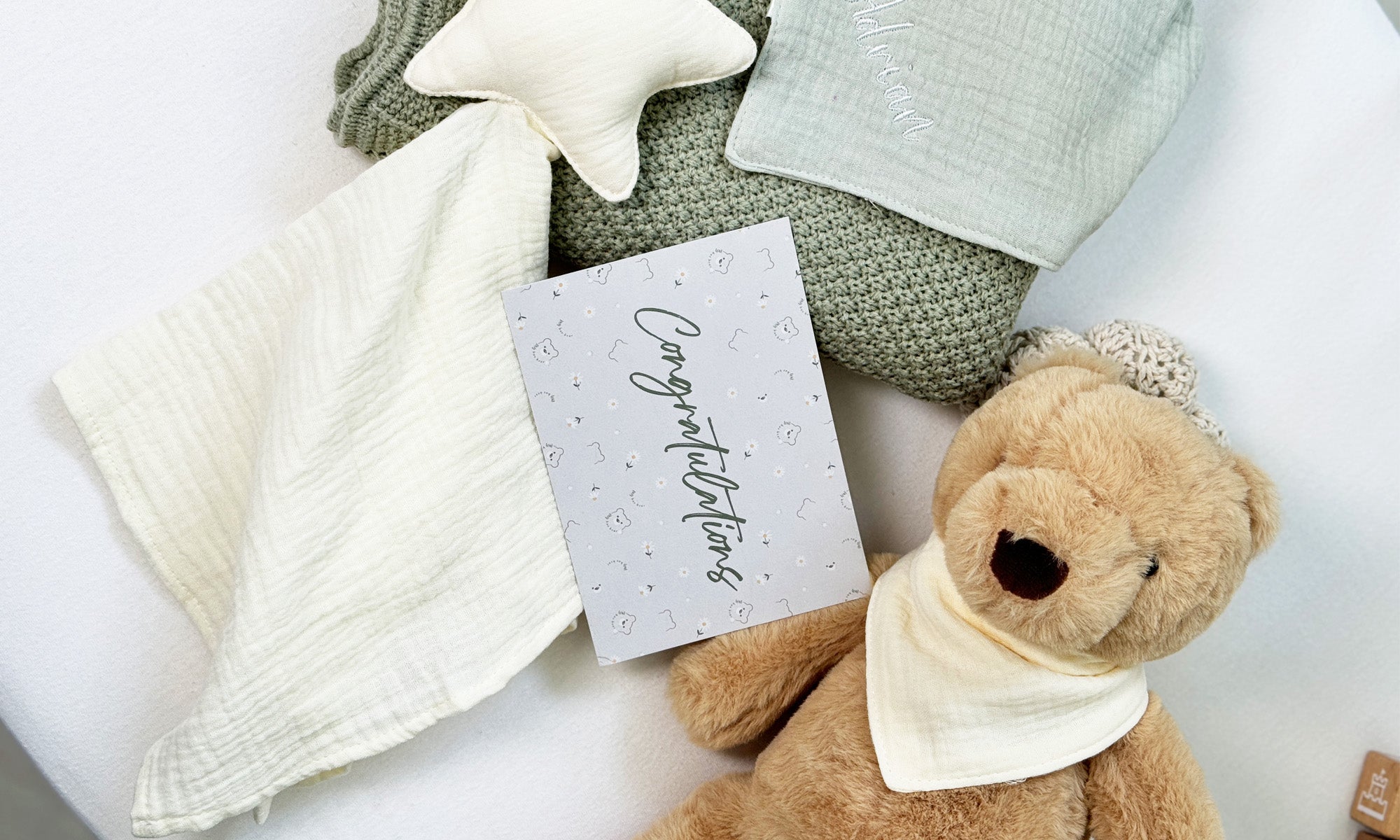 personalised baby gift set