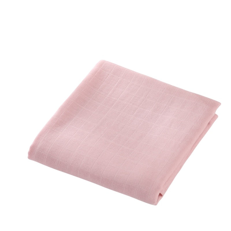 Pink-muslin-baby-cloth-folded