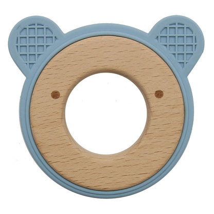 premium-baby-gift-set-BPA-free-food-grade-silicone-teether-blue